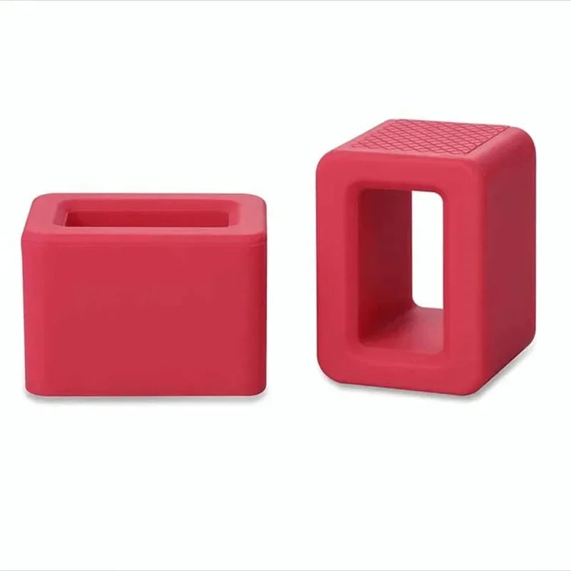 1pcs Car Seatbelt Locking Upright Device Card Slot Bracket Silicone Buckle Protective Cover Guard Belt Holder Car Accessories