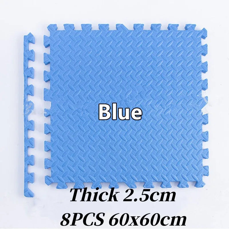 60x60cm Tatame Baby Play Mat Activities Mat for Baby Play Mat 8PCS Baby Game Mat Puzzle Mat Play Mats Baby Mat Baby's Floor Mat