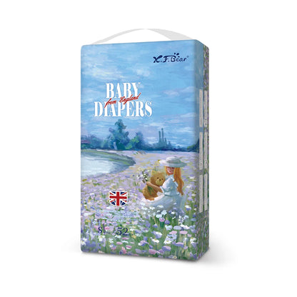 Xiaofeixiong disposable baby diaper, skin friendly and soft, multi-layer breathable