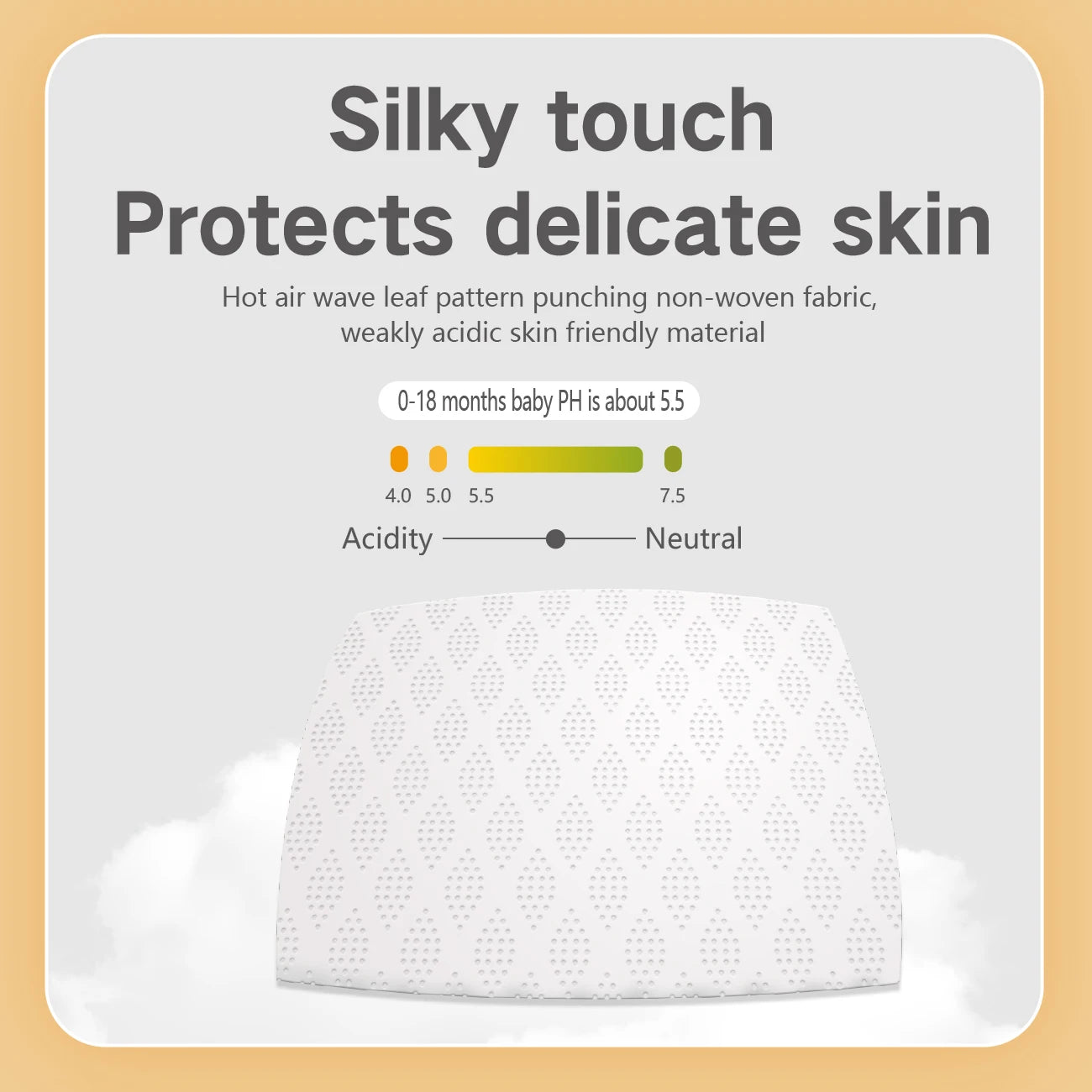 Bebeboo ultra-thin baby diapers use crystal clear water locking molecular structure to achieve instant suction and dryness