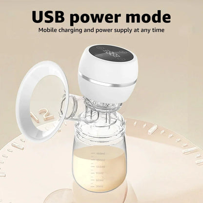 Tire-lait électrique automatique, rechargeable par USB, portable, silencieux, puissant, sans BPA
