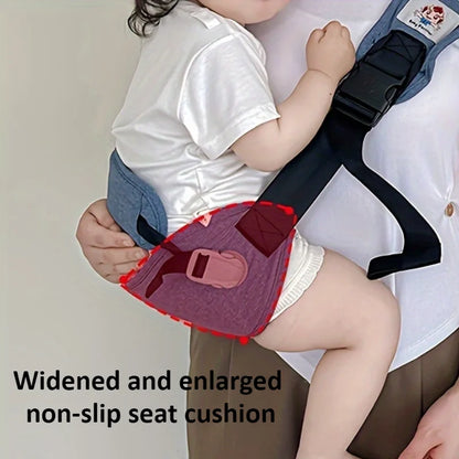 Kids Waist Stool with Waist Protection Baby Strap Holding Adjustable Baby Carrier Front Holding Type Big Baby Holding Holding