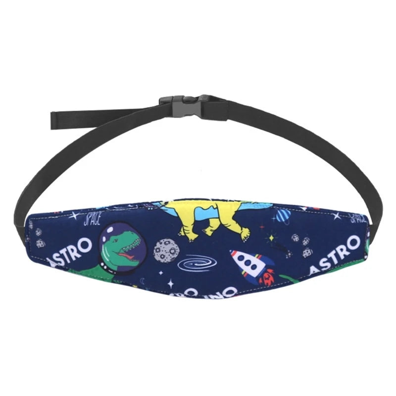 Car   Support for Kids Toddler Baby Carseat Neck Support Sleep Headrest  Strap Child Cartoon Eyeshade
