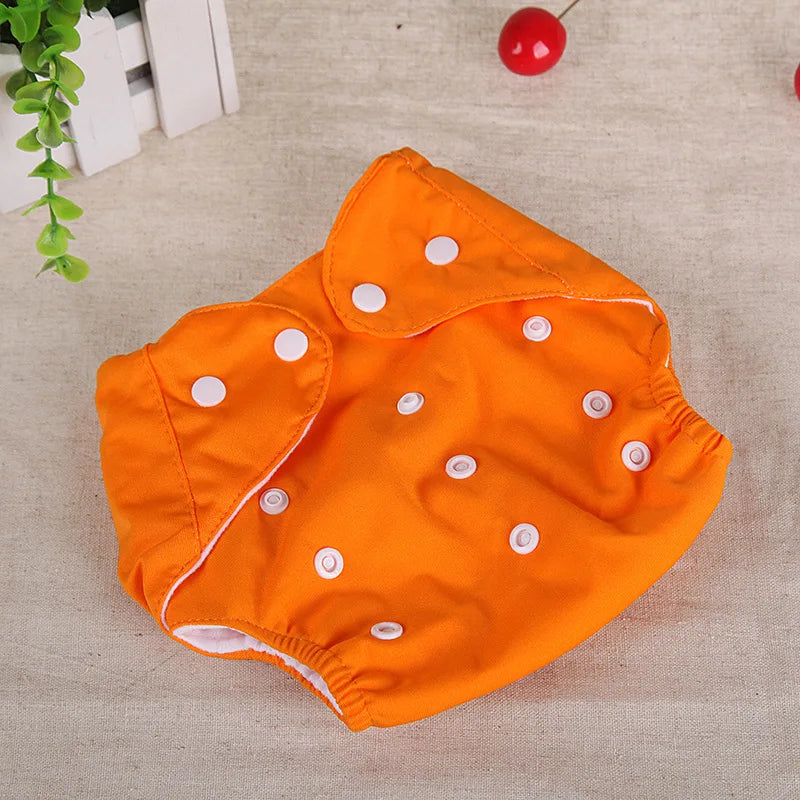 Adjustable Baby Fabric Washable Towels, 0-6 Months of Newborn Shorts and Shorts Training, Reusable and Eco-friendly