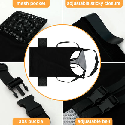 Toddler Airplane Seat Extender Flight Travel Bed to Save Mom's Lap Portable Toddlers Plane Foot Rest for Flying Fit Economy Seat