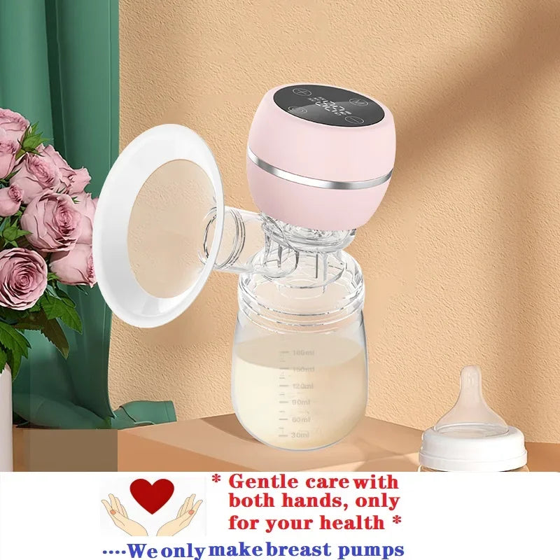 Tire-lait électrique automatique, rechargeable par USB, portable, silencieux, puissant, sans BPA