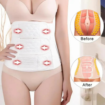 Ceintures post-partum Bandage de récupération Soutien postnatal Ceinture de taille Corset Serre-taille Bandes abdominales Body Shaper Shapewear Trainer