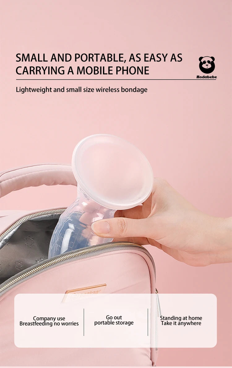 Modabebe Maternal Milk Collector Food Grade Silicone Manual Breast Silicone Pumps Breast Milk Savers