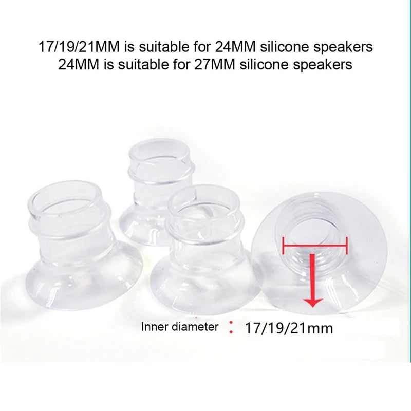 Inserts de bride mammaire 17/19/21 mm pour bonnet de collecte 24 mm-30 mm, accessoires de conversion mammaire portables