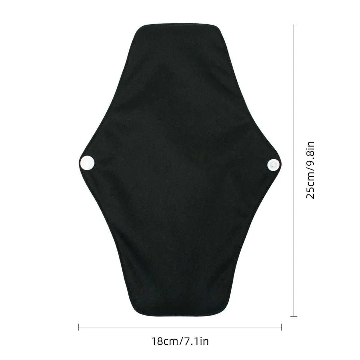 Lot de 2 serviettes hygiéniques en tissu de bambou réutilisables et lavables pour femmes, pour l'allaitement post-partum