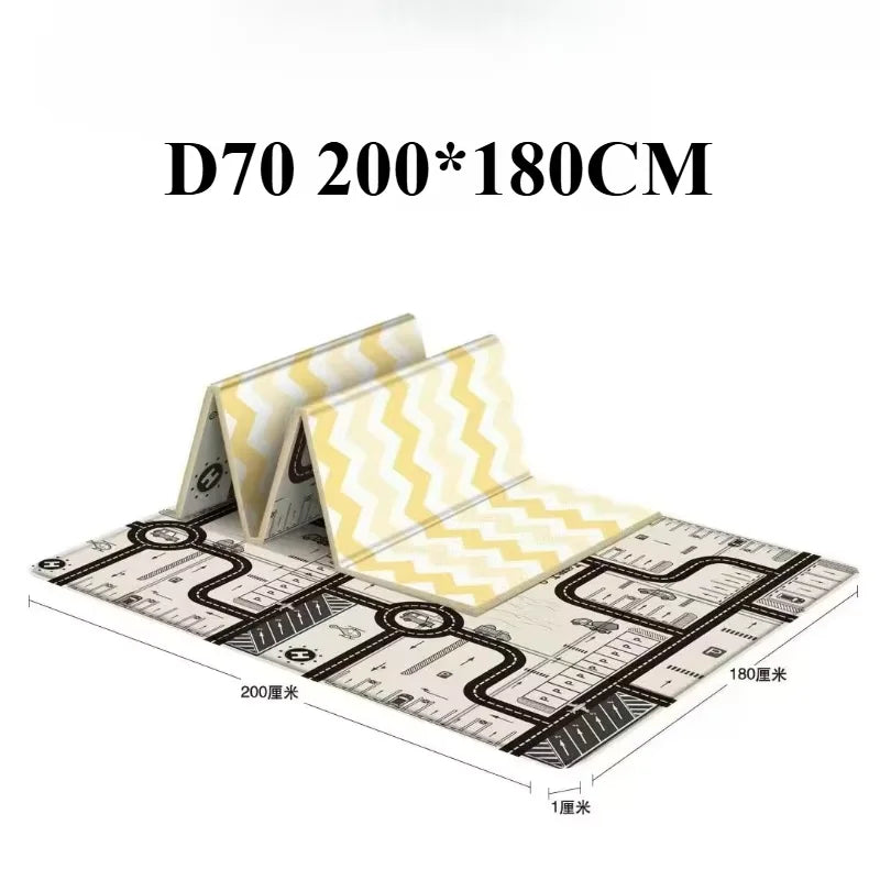 Activities Mat for Baby Outdoor Camping Mat Foldable Play Mat Baby Crawling Play Mats Folding Mat Carpet Play Mat for Child Rug