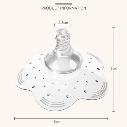 2pcs Silicone Nipple Protectors Feeding Mothers Nipple  Protection Cover Breastfeeding Mother Milk Silicone Nipple