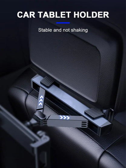 Kids Rear Seat Ipad Holder Car Seat Back Storage Hook for Phone Ipad Support Travel Child Baby Watching Cartoon Headrest Bracket
