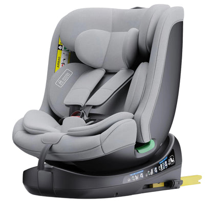 Child Seat 360° Baby Car Seat  Rotatable ISOFIX ,E8，R129/Group0+1/2/3,0-36 kg/0-12 Years, 5-Point Safety Belt, Child Car Seat