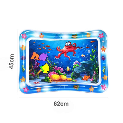 Baby Water Play Mat Inflatable Cushion PVC Infant Tummy Time Toddler Water Pad for Kids Early Education Developing Toys Gift