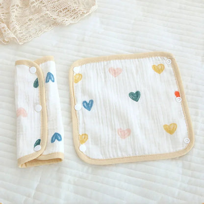 Baby Safety Belt Accessories Soft Cushion Shoulder Strap Cover Baby Waist Stool Drooling Bib Baby Strap Bib