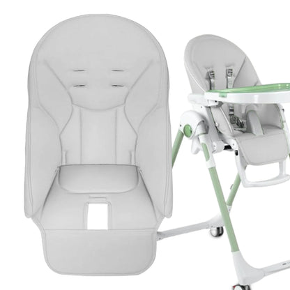 Portable Dining Chair Cover Baby PU Leather Dining Chair Pad Soft Multifunctional Seat Cover With Padding For Kids Children