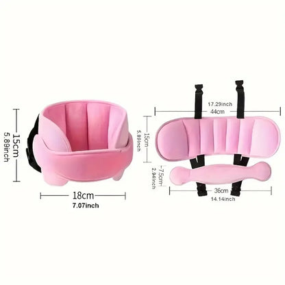 Child Head Fixing Belt Adjustable Car Seat Head Support Auxiliary Belt Preschool Car Seat Neck Decompression Belt