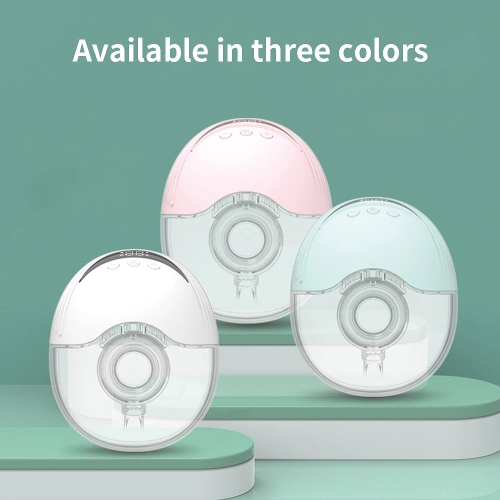 Tire-lait électrique portable mains libres MY-375, léger, avec écran LED, 4 modes et 12 niveaux