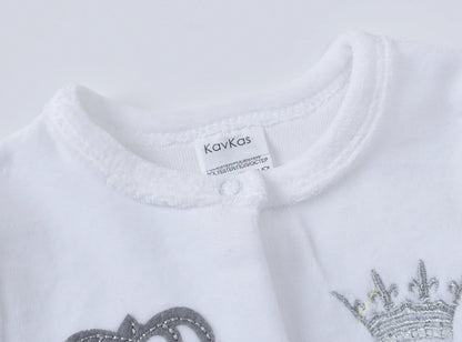 Ensemble de vêtements pour bébé fille et garçon, pyjama avec bonnets, gants, en coton respirant et doux, pyjama pour nouveau-né