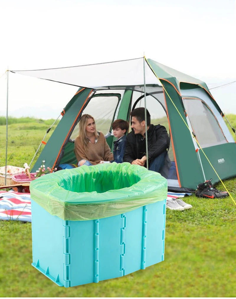 Portable Potty Child Travel Baby Pot Foldable Children's Potty Training Seat Easy to Clean Toilet Child Potty Training Seat