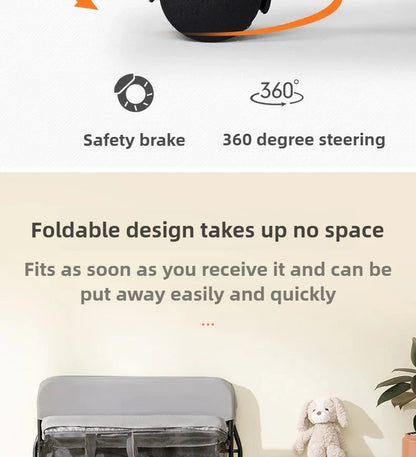Multi-functional Baby Care Table, Newborn Baby Touch Table, Baby Diaper Changing Portable, Foldable Washable Bath Stand