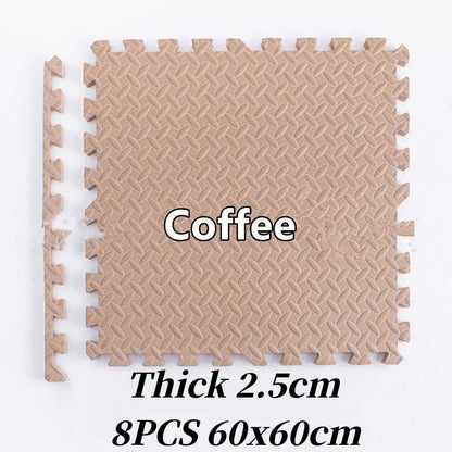 60x60cm Tatame Baby Play Mat Activities Mat for Baby Play Mat 8PCS Baby Game Mat Puzzle Mat Play Mats Baby Mat Baby's Floor Mat
