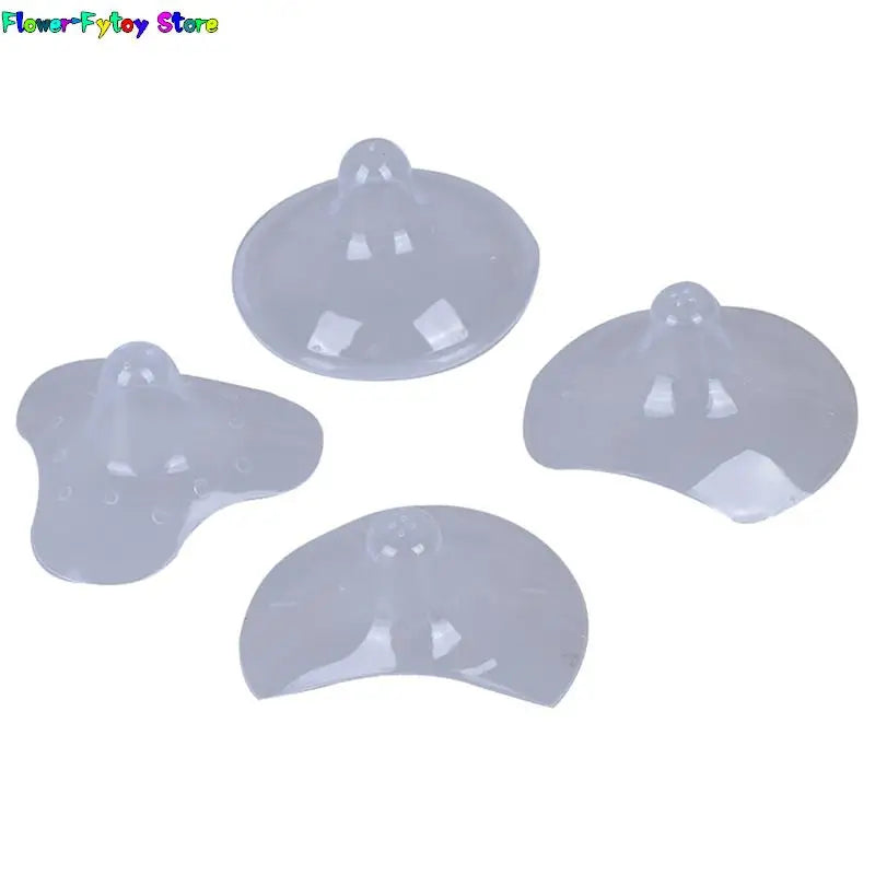 2pcs Silicone Nipple Protectors Feeding Mothers Nipple  Protection Cover Breastfeeding Mother Milk Silicone Nipple