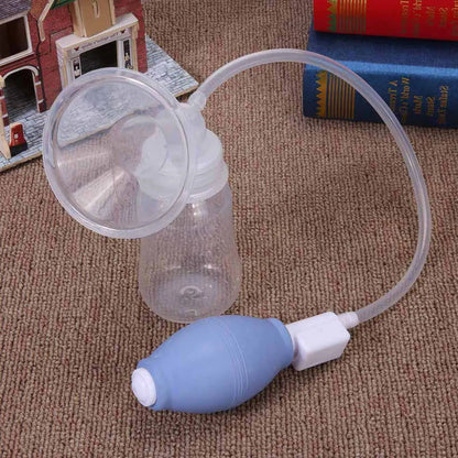 Machine à traire manuelle, extracteur de lait maternel portable avec biberon, forte aspiration pour l'allaitement et les fournitures post-partum