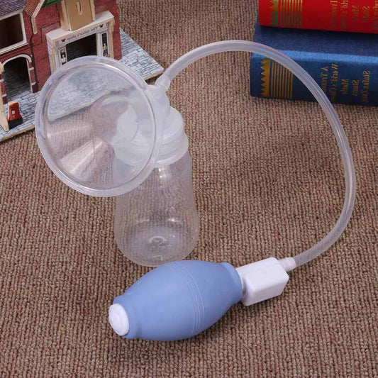 Machine à traire manuelle, extracteur de lait maternel portable avec biberon, forte aspiration pour l'allaitement et les fournitures post-partum