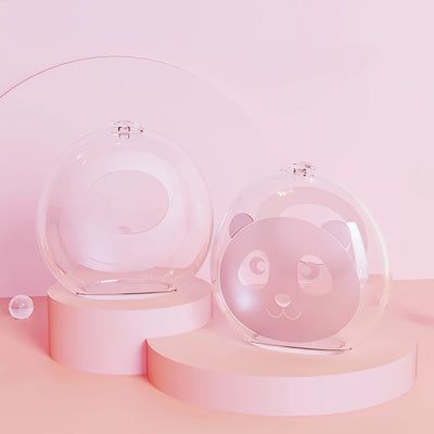 1 housse de tire-lait portable et dissimulée, mains libres, en silicone transparent, pour les mères qui allaitent, pratique