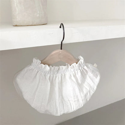 Été coréen bambin filles bloomers floraux coton lin shorts nouveau-né bébé garçons filles pantalons courts PP pantalons couvre-couches