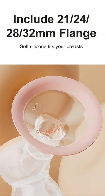 Tire-lait électrique double NCVI – 4 modes et 9 niveaux d'aspiration, ultra-silencieux, affichage LED, sachets de conservation du lait inclus