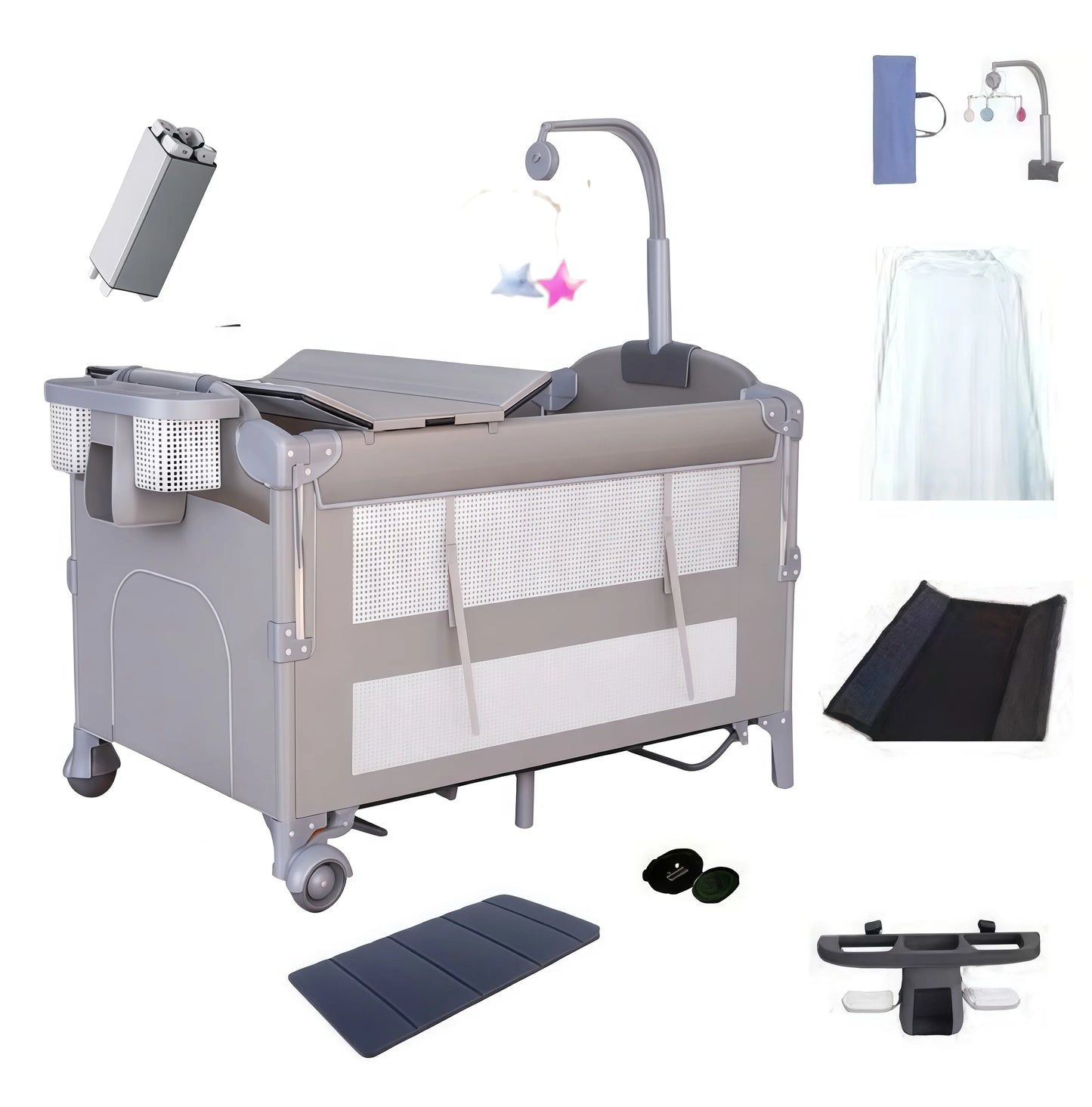 Baby Bed Baby Crib Bed for Newborn baby Cradle for Baby Game Baby Cot Baby nest Multifunctional  Kids  Infant Toddler Children