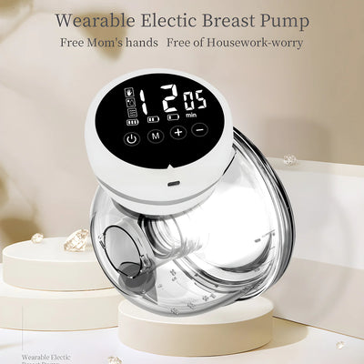 Tire-lait intelligent portable, tire-lait électrique entièrement automatique intégré, tire-lait portable, allaitement