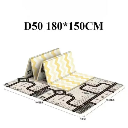 Activities Mat for Baby Outdoor Camping Mat Foldable Play Mat Baby Crawling Play Mats Folding Mat Carpet Play Mat for Child Rug
