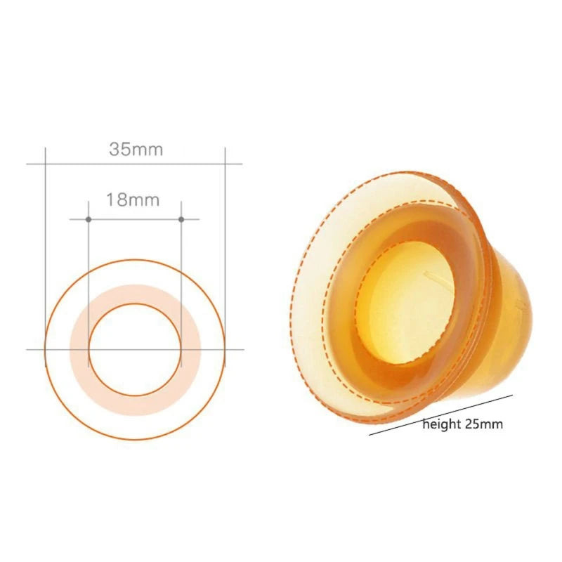 Correcteur de mamelons pour mamelons plats et ombiliqués, aspirateur de mamelons en silicone souple, traitement de réparation des mamelons