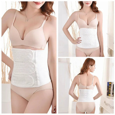 Ceintures post-partum Bandage de récupération Soutien postnatal Ceinture de taille Corset Serre-taille Bandes abdominales Body Shaper Shapewear Trainer