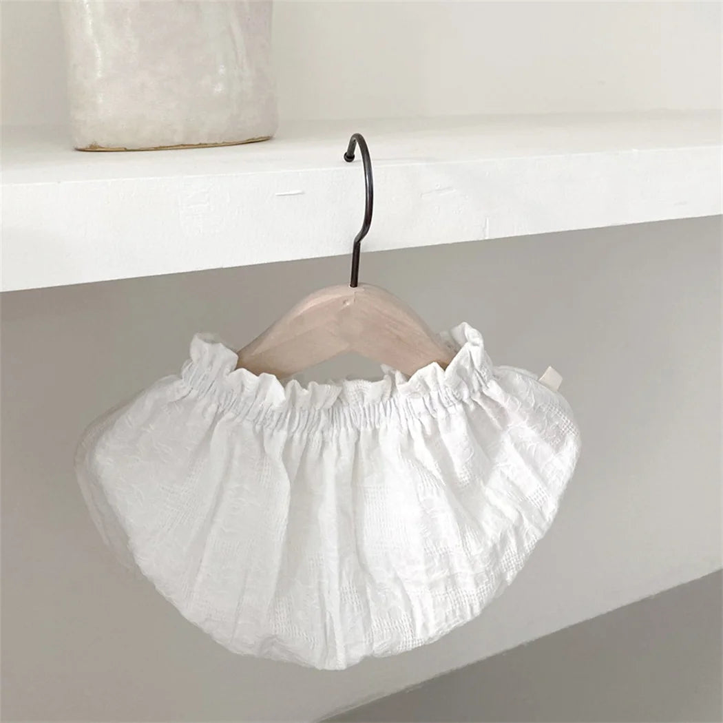 Été coréen bambin filles bloomers floraux coton lin shorts nouveau-né bébé garçons filles pantalons courts PP pantalons couvre-couches