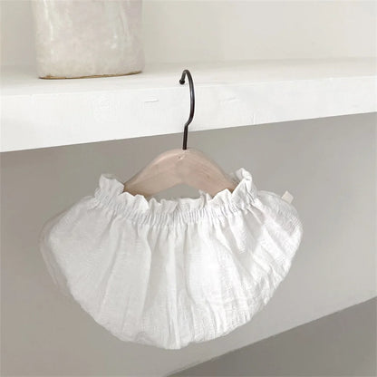 Été coréen bambin filles bloomers floraux coton lin shorts nouveau-né bébé garçons filles pantalons courts PP pantalons couvre-couches
