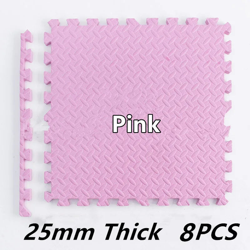 8PCS Tatame Gyms & Playmats Baby Floor Mat Floor Noise Tatamis for Babies Sound Deadening Mat Puzzle Mat Baby Play Gym Mat