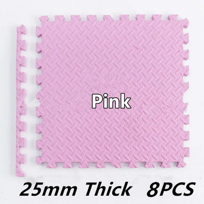 8PCS Tatame Gyms & Playmats Baby Floor Mat Floor Noise Tatamis for Babies Sound Deadening Mat Puzzle Mat Baby Play Gym Mat