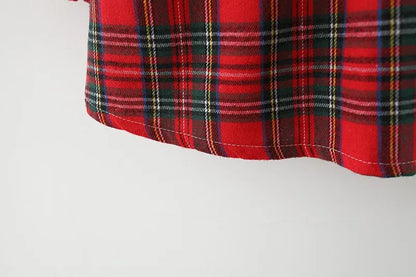 Printemps automne nouveau-né bébé fille vêtements robe à carreaux à manches longues pour bébé filles vêtements 1er bébé anniversaire robes de princesse robe