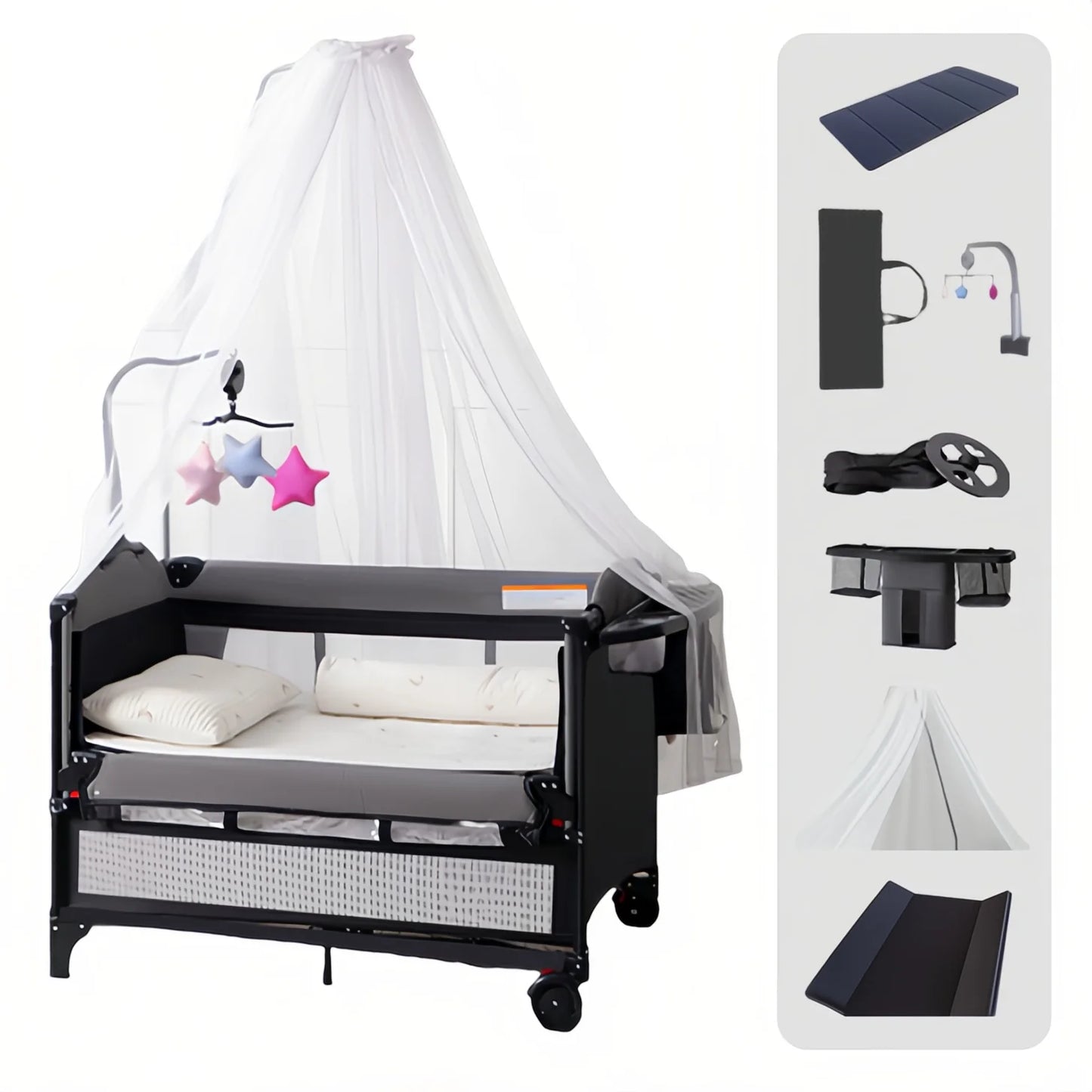 Baby Bed Baby Crib Bed for Newborn baby Cradle for Baby Game Baby Cot Baby nest Multifunctional  Kids  Infant Toddler Children