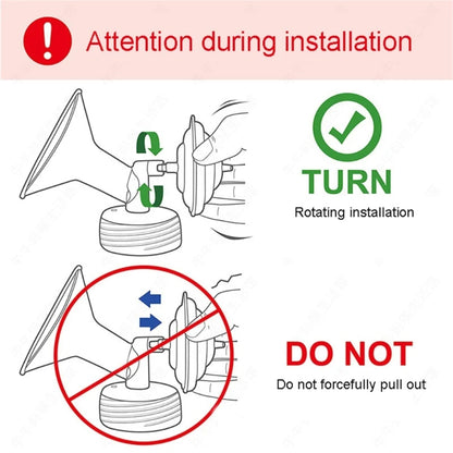 Upgraded Wide Neck Parts Wide Mouth Flanges for Breast Electric Breast Accessories for Electric