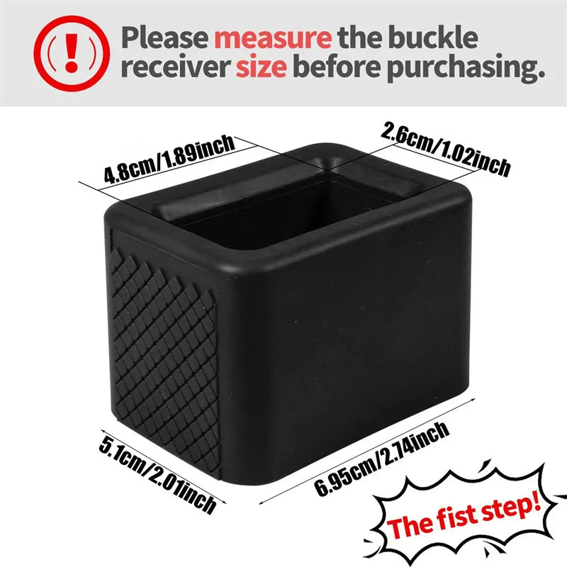 Buckle Up Car Seatbelt Guard Seat Belt Holder, Durable Silicone Material, Car Accessories Suitable For Kids