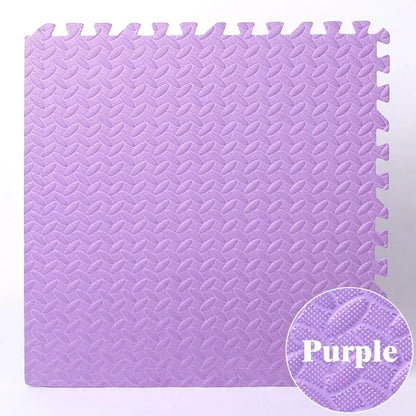 30×30x1.0cm Anti-slip Thickening Puzzle Mat Carpet for Baby Children's Room Game Playing Activity & Livingroom & Bedroom
