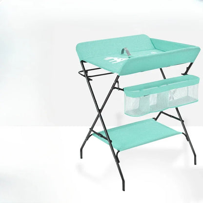 Multi-functional Baby Care Table, Newborn Baby Touch Table, Baby Diaper Changing Portable, Foldable Washable Bath Stand