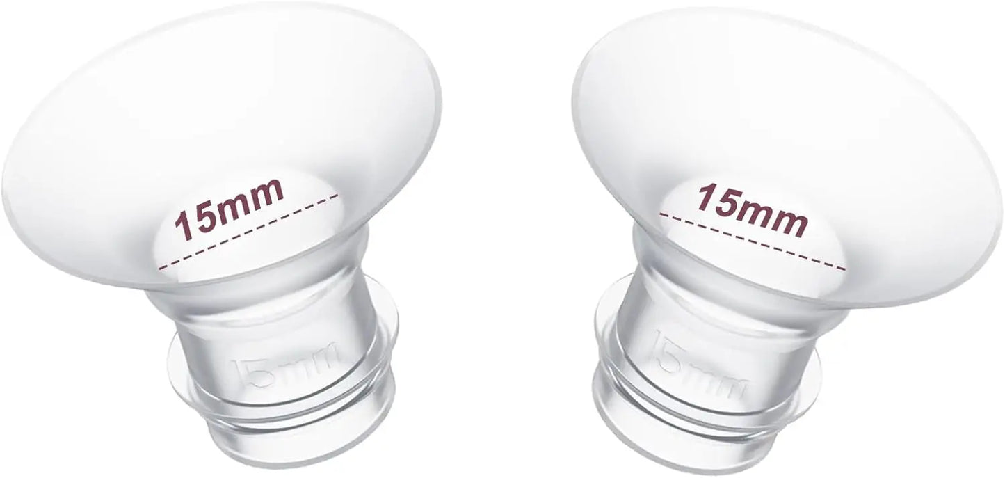 Inserts de bride compatibles avec les protections/brides Medela/Spectra/Elvie/Momcozy/XIMYER/YOUHA 24 mm. Réduire 24 mm à une autre taille.