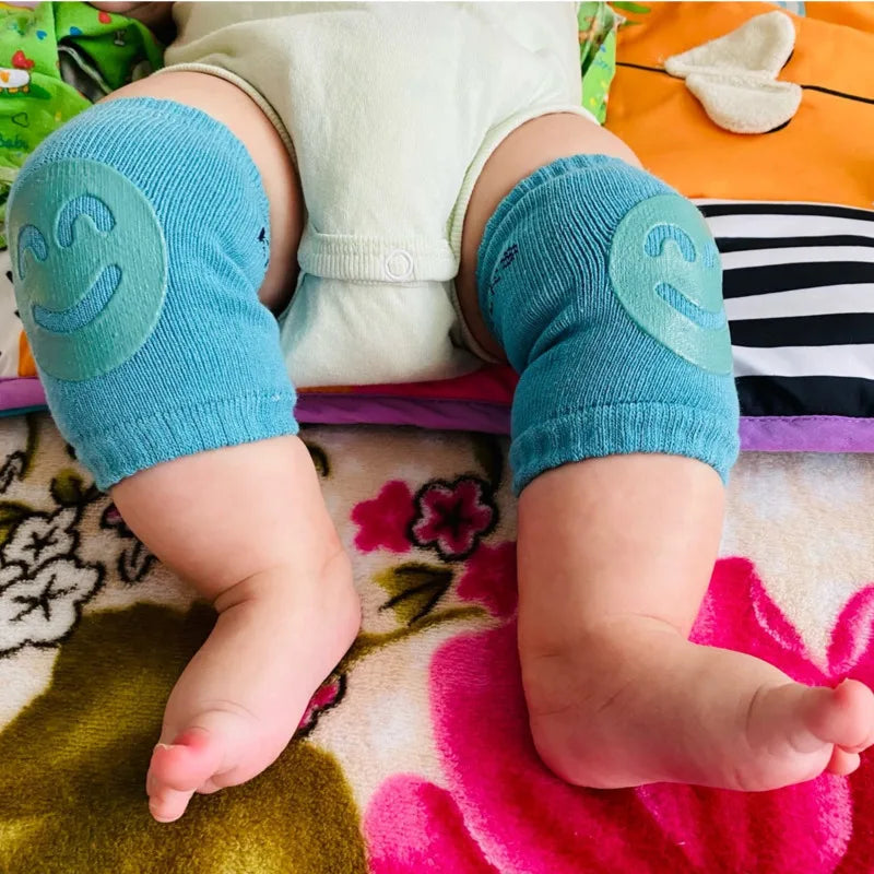 Accessoires pour bébé Genouillères Jambières Guêtres Sécurité Sourire Fille Garçon Enfants Ramper Coudières Genouillères Glissades Tout-petits Protecteur Nourrisson